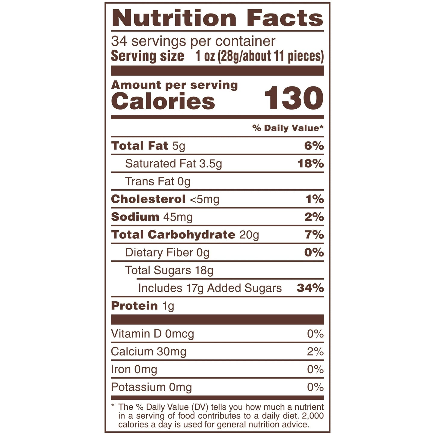 M&M'S Caramel Chocolate Candy Party Size 34-Ounce Bag