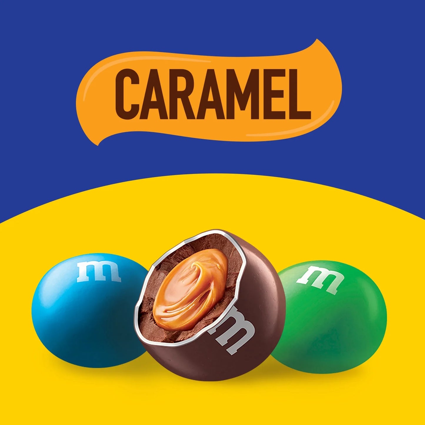 M&M'S Caramel Chocolate Candy Party Size 34-Ounce Bag