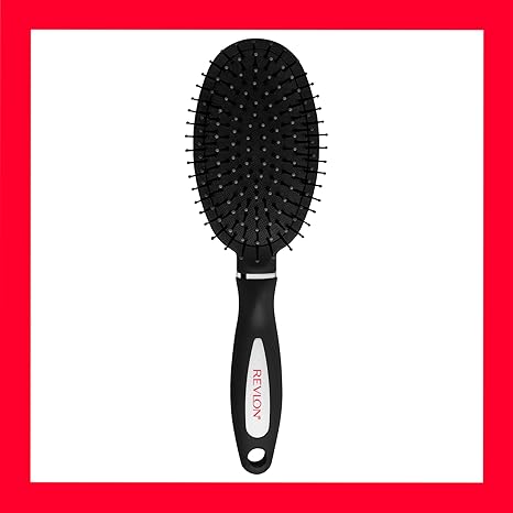 REVLON Detangle & Smooth Black Cushion Hair Brush