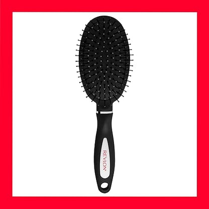 REVLON Detangle & Smooth Black Cushion Hair Brush