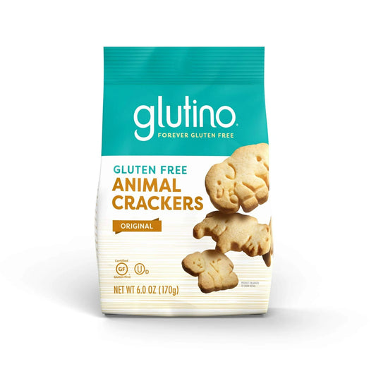 Glutino TMH1&nbsp;Gluten Free Animal Crackers, Crunchy and Sweet, Original Flavor, 6 oz